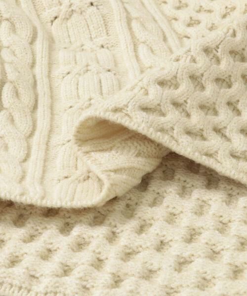 URBAN RESEARCH ITEMS / アーバンリサーチ アイテムズ カーディガン・ボレロ | ケーブルクロップドニットカーディガン | 詳細10