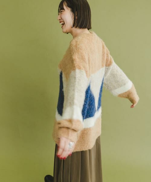 URBAN RESEARCH ITEMS / アーバンリサーチ アイテムズ ニット・セーター | 『ユニセックス』ブークレモチーフニット | 詳細2