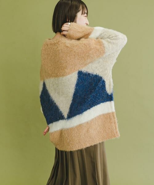 URBAN RESEARCH ITEMS / アーバンリサーチ アイテムズ ニット・セーター | 『ユニセックス』ブークレモチーフニット | 詳細3