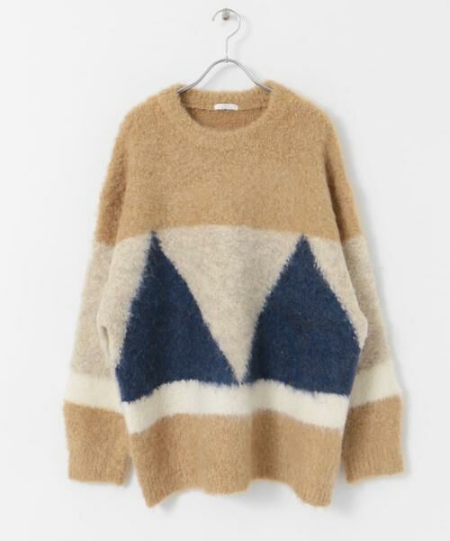 URBAN RESEARCH ITEMS / アーバンリサーチ アイテムズ ニット・セーター | 『ユニセックス』ブークレモチーフニット | 詳細6