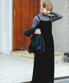URBAN RESEARCH ITEMS / アーバンリサーチ アイテムズ ワンピース | ベロアキャミワンピース