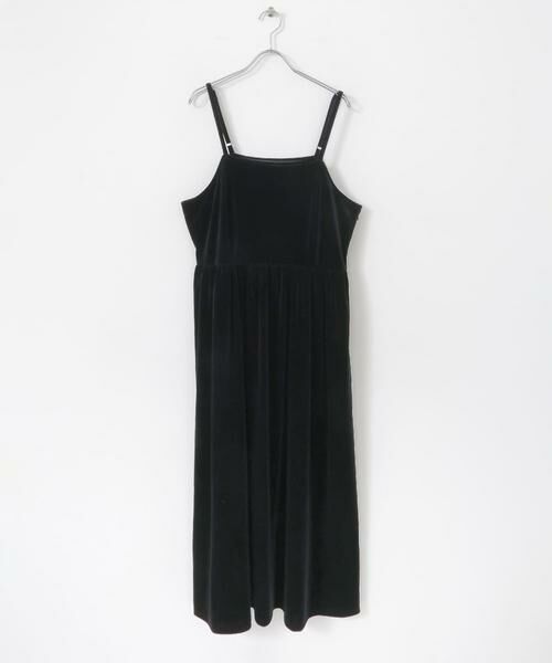 URBAN RESEARCH ITEMS / アーバンリサーチ アイテムズ ワンピース | ベロアキャミワンピース | 詳細19