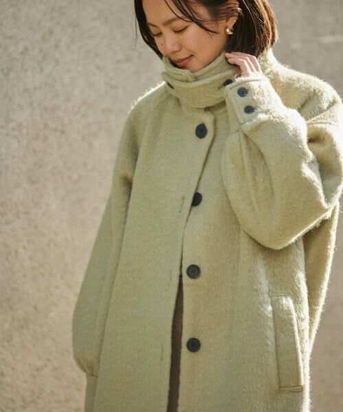 URBAN RESEARCH ITEMS / アーバンリサーチ アイテムズ その他アウター | シャギースタンドカラーコート | 詳細1