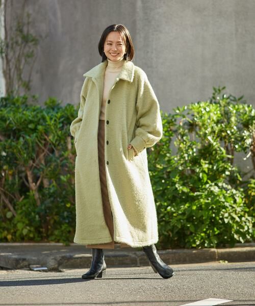 URBAN RESEARCH ITEMS / アーバンリサーチ アイテムズ その他アウター | シャギースタンドカラーコート | 詳細4