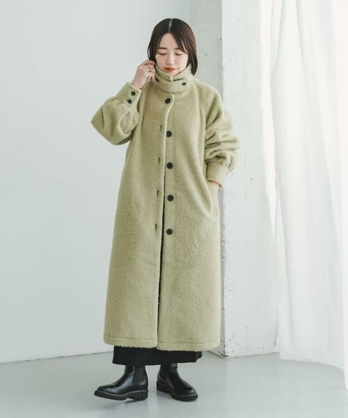 URBAN RESEARCH ITEMS / アーバンリサーチ アイテムズ その他アウター | シャギースタンドカラーコート | 詳細8