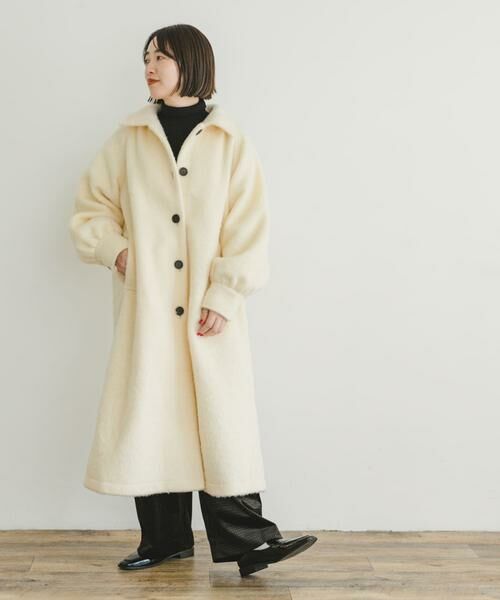 URBAN RESEARCH ITEMS / アーバンリサーチ アイテムズ その他アウター | シャギースタンドカラーコート | 詳細21