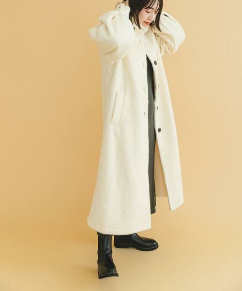 URBAN RESEARCH ITEMS / アーバンリサーチ アイテムズ その他アウター | シャギースタンドカラーコート | 詳細16