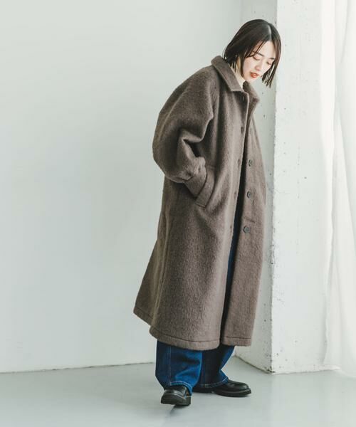 URBAN RESEARCH ITEMS / アーバンリサーチ アイテムズ その他アウター | シャギースタンドカラーコート | 詳細27