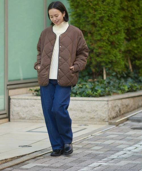 URBAN RESEARCH ITEMS / アーバンリサーチ アイテムズ ダウンジャケット・ベスト | 『Sサイズ/XSサイズあり』『一部WEB限定カラー』中綿キルティングノーカラージャケット | 詳細7