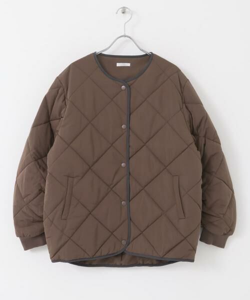 URBAN RESEARCH ITEMS / アーバンリサーチ アイテムズ ダウンジャケット・ベスト | 『Sサイズ/XSサイズあり』『一部WEB限定カラー』中綿キルティングノーカラージャケット | 詳細8