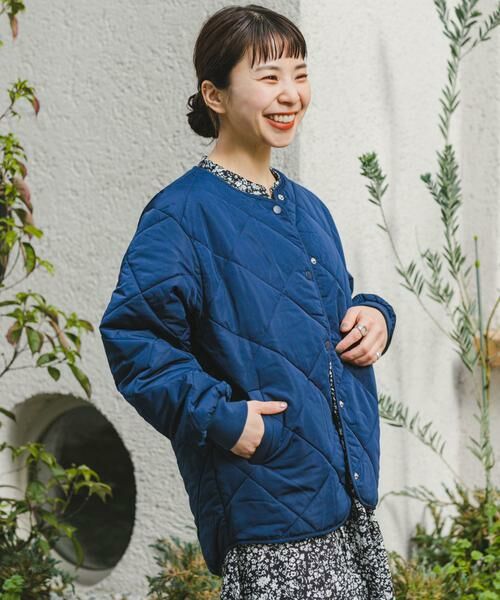 URBAN RESEARCH ITEMS / アーバンリサーチ アイテムズ ダウンジャケット・ベスト | 『Sサイズ/XSサイズあり』『一部WEB限定カラー』中綿キルティングノーカラージャケット | 詳細10