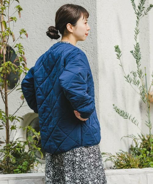 URBAN RESEARCH ITEMS / アーバンリサーチ アイテムズ ダウンジャケット・ベスト | 『Sサイズ/XSサイズあり』『一部WEB限定カラー』中綿キルティングノーカラージャケット | 詳細11