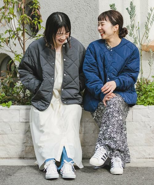 URBAN RESEARCH ITEMS / アーバンリサーチ アイテムズ ダウンジャケット・ベスト | 『Sサイズ/XSサイズあり』『一部WEB限定カラー』中綿キルティングノーカラージャケット | 詳細18