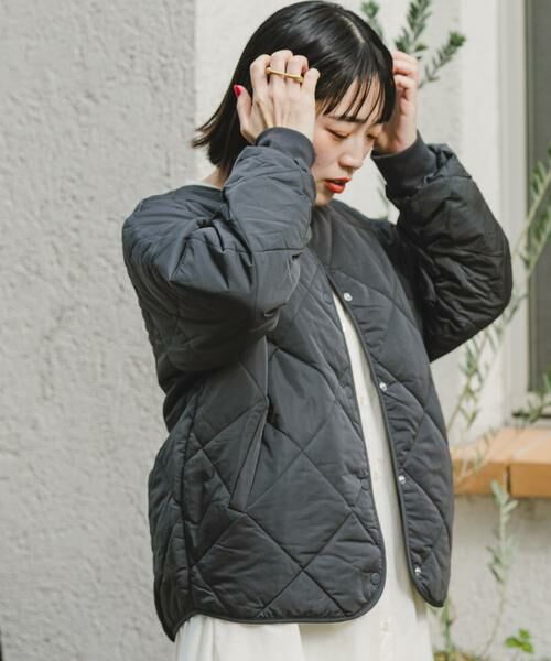 URBAN RESEARCH ITEMS / アーバンリサーチ アイテムズ ダウンジャケット・ベスト | 『Sサイズ/XSサイズあり』『一部WEB限定カラー』中綿キルティングノーカラージャケット | 詳細24