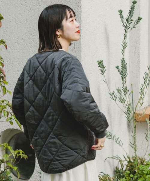 URBAN RESEARCH ITEMS / アーバンリサーチ アイテムズ ダウンジャケット・ベスト | 『Sサイズ/XSサイズあり』『一部WEB限定カラー』中綿キルティングノーカラージャケット | 詳細25