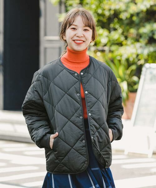 URBAN RESEARCH ITEMS / アーバンリサーチ アイテムズ ダウンジャケット・ベスト | 『Sサイズ/XSサイズあり』『一部WEB限定カラー』中綿キルティングノーカラージャケット | 詳細27