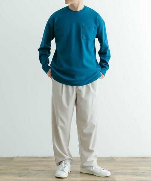 URBAN RESEARCH ITEMS / アーバンリサーチ アイテムズ Tシャツ | 裏配色カノコ ロングスリーブ カットソー | 詳細6