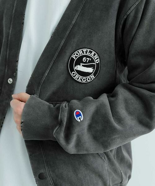 URBAN RESEARCH ITEMS / アーバンリサーチ アイテムズ カーディガン・ボレロ | Champion　RW Sweat Cardigan Z014 | 詳細13