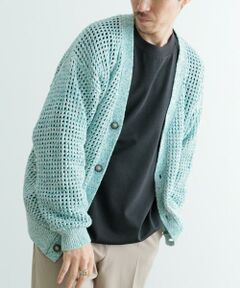 URBAN RESEARCH ITEMS / アーバンリサーチ アイテムズ カーディガン・ボレロ | テープヤーン Vネック ニットカーディガン