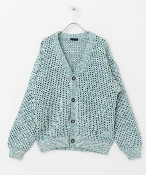 URBAN RESEARCH ITEMS / アーバンリサーチ アイテムズ カーディガン・ボレロ | テープヤーン Vネック ニットカーディガン | 詳細6
