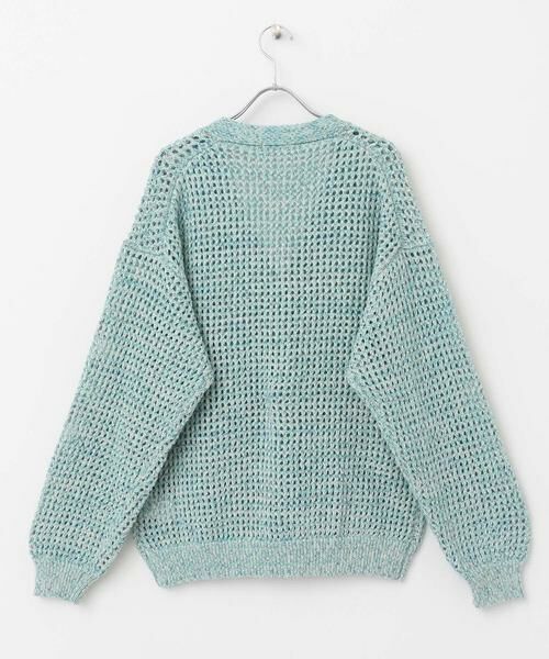 URBAN RESEARCH ITEMS / アーバンリサーチ アイテムズ カーディガン・ボレロ | テープヤーン Vネック ニットカーディガン | 詳細7