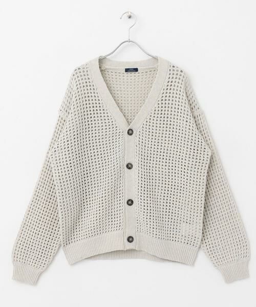 URBAN RESEARCH ITEMS / アーバンリサーチ アイテムズ カーディガン・ボレロ | テープヤーン Vネック ニットカーディガン | 詳細16