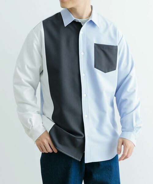 URBAN RESEARCH ITEMS / アーバンリサーチ アイテムズ シャツ・ブラウス | Vertical Switch 長袖シャツ | 詳細1