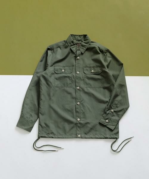 URBAN RESEARCH ITEMS / アーバンリサーチ アイテムズ シャツ・ブラウス | TAION Military Long Sleeve Shirts(オリーブ)
