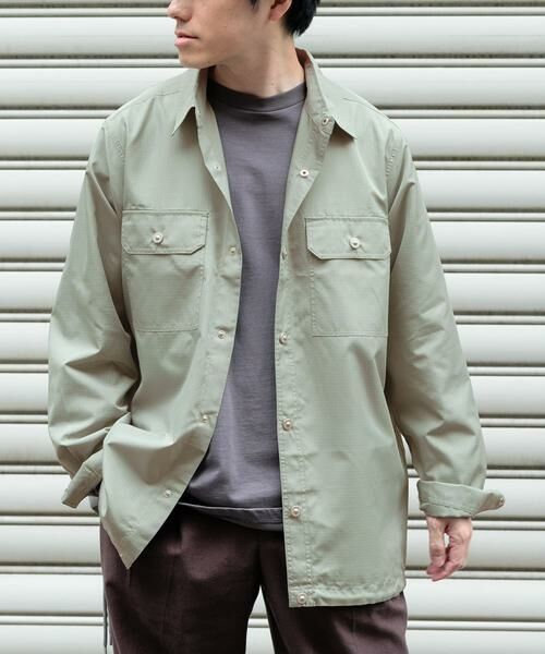 URBAN RESEARCH ITEMS / アーバンリサーチ アイテムズ シャツ・ブラウス | TAION Military Long Sleeve Shirts | 詳細10
