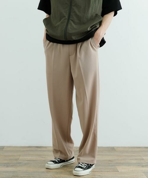 URBAN RESEARCH ITEMS / アーバンリサーチ アイテムズ その他パンツ | Wフェイスジョーゼット イージー スラックス | 詳細2