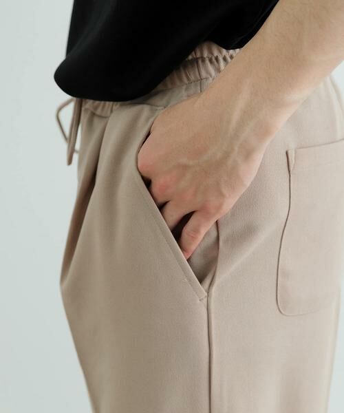 URBAN RESEARCH ITEMS / アーバンリサーチ アイテムズ その他パンツ | Wフェイスジョーゼット イージー スラックス | 詳細9