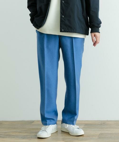 URBAN RESEARCH ITEMS / アーバンリサーチ アイテムズ その他パンツ | 『イージーケア/UVカット』シンセティックデニム コントラストステッチパンツ | 詳細2