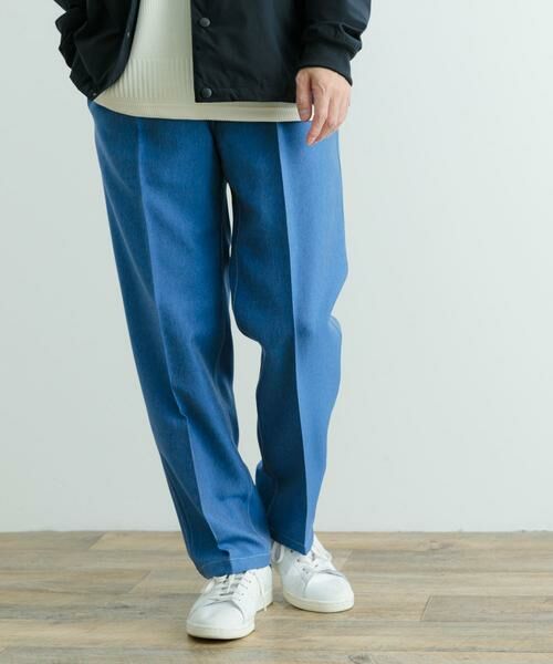 URBAN RESEARCH ITEMS / アーバンリサーチ アイテムズ その他パンツ | 『イージーケア/UVカット』シンセティックデニム コントラストステッチパンツ | 詳細3