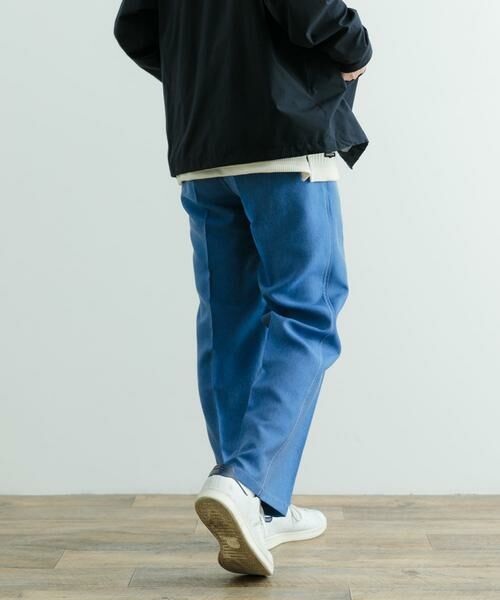 URBAN RESEARCH ITEMS / アーバンリサーチ アイテムズ その他パンツ | 『イージーケア/UVカット』シンセティックデニム コントラストステッチパンツ | 詳細5