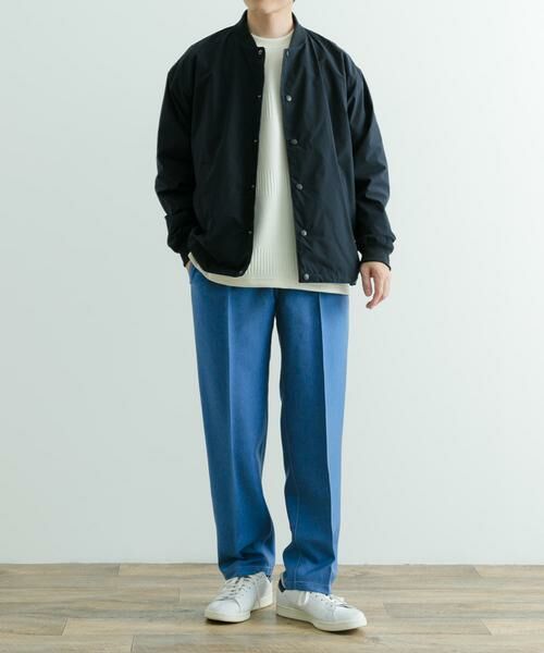 URBAN RESEARCH ITEMS / アーバンリサーチ アイテムズ その他パンツ | 『イージーケア/UVカット』シンセティックデニム コントラストステッチパンツ | 詳細6