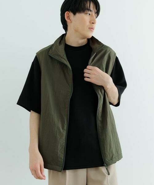 URBAN RESEARCH ITEMS / アーバンリサーチ アイテムズ その他アウター | メッシュライニング Zip Upナイロンベスト | 詳細12