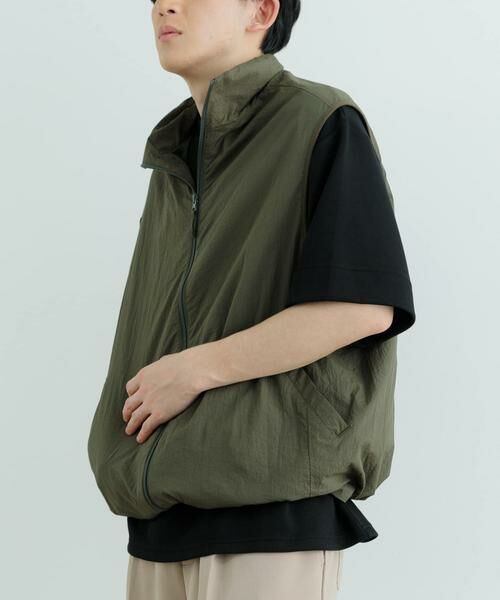 URBAN RESEARCH ITEMS / アーバンリサーチ アイテムズ その他アウター | メッシュライニング Zip Upナイロンベスト | 詳細9