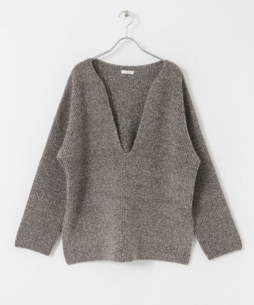 URBAN RESEARCH ITEMS / アーバンリサーチ アイテムズ ニット・セーター | カタアゼ深Vニット | 詳細4