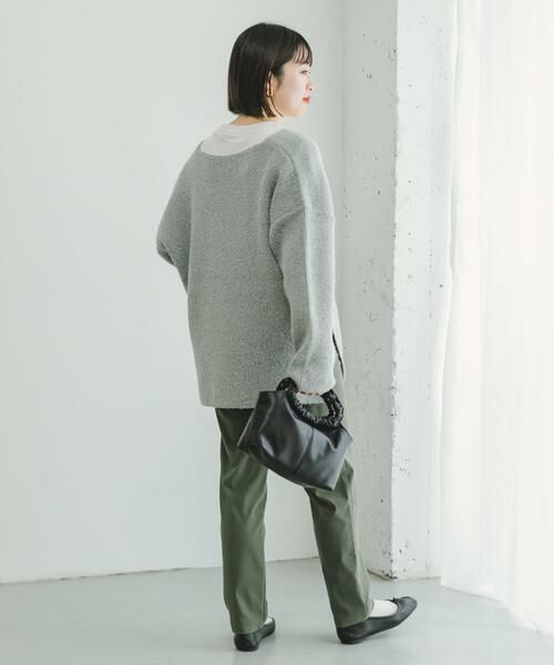 URBAN RESEARCH ITEMS / アーバンリサーチ アイテムズ ニット・セーター | カタアゼ深Vニット | 詳細22