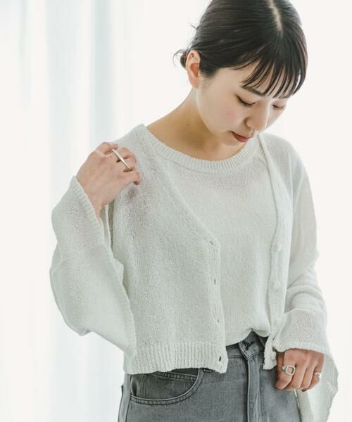 URBAN RESEARCH ITEMS / アーバンリサーチ アイテムズ ニット・セーター | アメスリニットタンクトップ | 詳細2