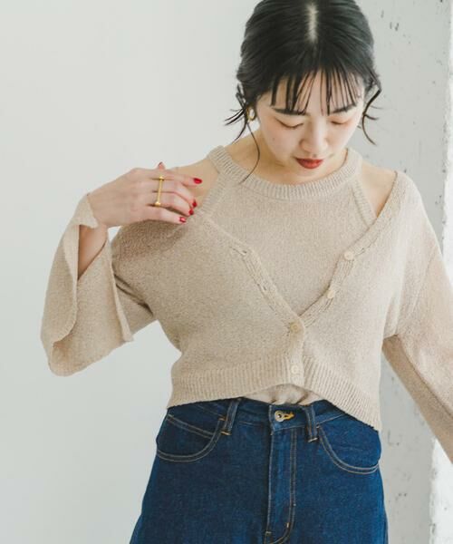 URBAN RESEARCH ITEMS / アーバンリサーチ アイテムズ ニット・セーター | アメスリニットタンクトップ | 詳細8