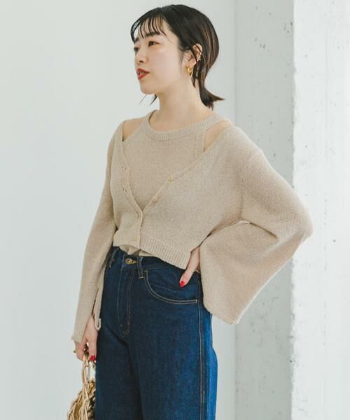 URBAN RESEARCH ITEMS / アーバンリサーチ アイテムズ ニット・セーター | アメスリニットタンクトップ | 詳細9