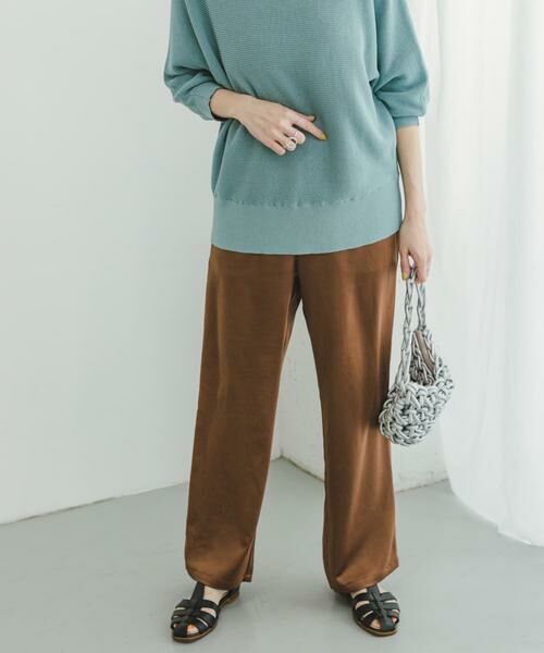 URBAN RESEARCH ITEMS / アーバンリサーチ アイテムズ その他パンツ | サテンイージーパンツ | 詳細3