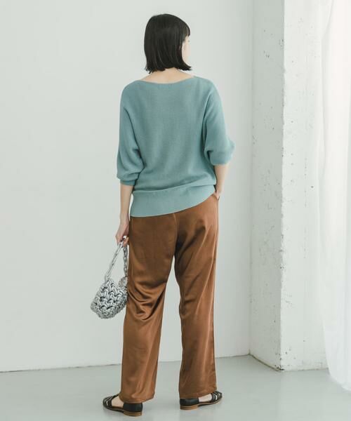 URBAN RESEARCH ITEMS / アーバンリサーチ アイテムズ その他パンツ | サテンイージーパンツ | 詳細5