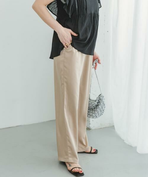 URBAN RESEARCH ITEMS / アーバンリサーチ アイテムズ その他パンツ | サテンイージーパンツ | 詳細16