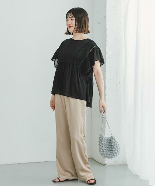 URBAN RESEARCH ITEMS / アーバンリサーチ アイテムズ その他パンツ | サテンイージーパンツ | 詳細18