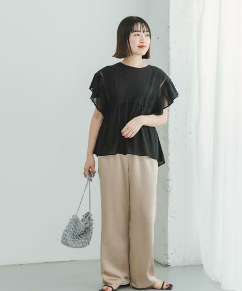 URBAN RESEARCH ITEMS / アーバンリサーチ アイテムズ その他パンツ | サテンイージーパンツ | 詳細20