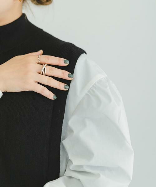 URBAN RESEARCH ITEMS / アーバンリサーチ アイテムズ ワンピース | ハーフジップベストドッキングミニワンピース | 詳細25