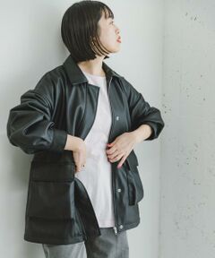 URBAN RESEARCH ITEMS / アーバンリサーチ アイテムズ レザーブルゾン・ジャケット | フェイクレザージャケット