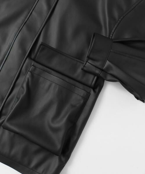 URBAN RESEARCH ITEMS / アーバンリサーチ アイテムズ レザーブルゾン・ジャケット | フェイクレザージャケット | 詳細15